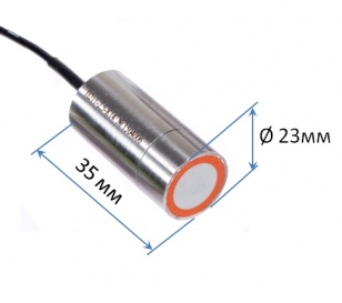 Габариты иммерсионных преобразователей на 1,8 и 2,5 МГц